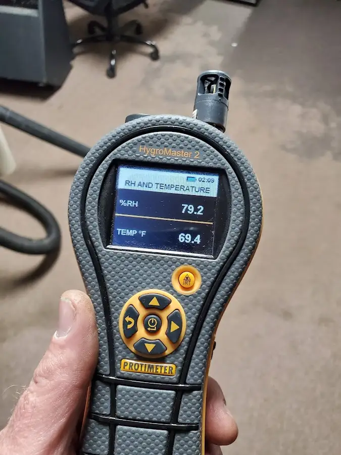 Moisture meter humidity assessment for Mold Remediation & Removal in Gray